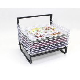 10 Shelf Spring Loaded Drying Rack