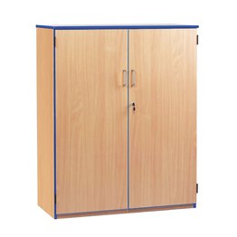 Coloured Edge Cupboard 1250H (Blue)