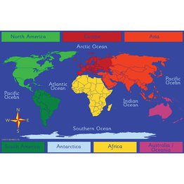 Primary World Explorer Carpet